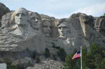 O famoso Mount Rushmore, na região das Black Hills, em South Dakota, nos Estados Unidos
